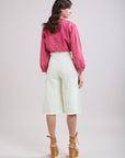 Toxik3 Bermuda en jean pastel