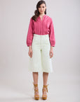 Toxik3 Bermuda en jean pastel