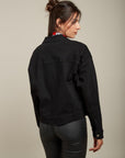Blouson denim noir - Fred