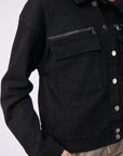 Oversize black jacket - EDY