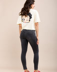Toxik3 pantalon jean jogg super strech slim push-up