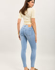 Toxik3 pantalon jean jogg super strech slim push-up
