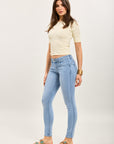 Toxik3 pantalon jean jogg super strech slim push-up
