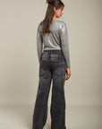 Toxik3 Jean Wide Stretch met dubbele jeans naad