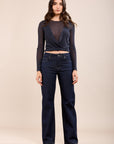 Toxik3 -broek Jean Stretch Wide Leg Couture