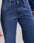 Toxik3 Large Jean Inlaid Rhinestones