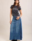 Toxik3 Long Jeansrock zwei -Color
