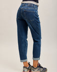 Toxik3 pantalon jean boy fermeture asymétrique