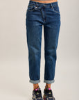 Toxik3 pantalon jean boy fermeture asymétrique