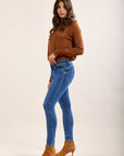 Toxik3 low rise push-up stretch skinny jeans