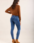Toxik3 low rise push-up stretch skinny jeans