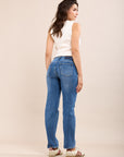 Toxik3 rechte, taps toelopende jeans met stretch