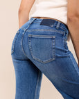 Toxik3 rechte, taps toelopende jeans met stretch