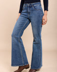Toxik3 denim bootcut jeansbroek