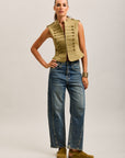 Toxik3 balloon cropped stretch denim jean pants