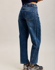 Toxik3 balloon cropped stretch denim jean pants