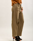 Toxik3 ballon cropped jeansbroek van stretchdenim