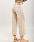 Toxik3 wide cropped stretch denim pants