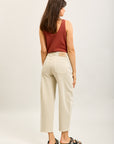 Toxik3 balloon stretch jean pants with stud details