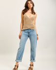 Toxik3 pantalon jean mom denim Lyocell