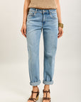 Toxik3 pantalon jean mom denim Lyocell
