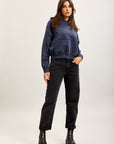 Toxik3 pantalon jean mom denim Lyocell