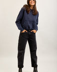 Toxik3 pantalon jean mom denim Lyocell