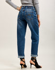 Toxik3 pantalon jean mom denim Lyocell
