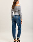 Toxik3 pantalon jean mom denim Lyocell