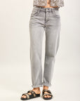 Toxik3 pantalon jean mom denim Lyocell