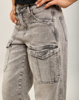 Toxik3 pantalon jean cargo denim stretch