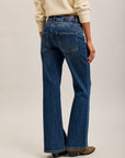 Toxik3 cut-out stretch denim bootcut jean pants