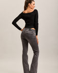 Toxik3 stretch push denim bootcut jean pants