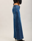 Toxik3 pantalon jean bi-color denim stretch extra-wide clous