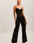 Toxik3 stretch denim bootcut jean pants