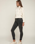 Toxik3 jean slim froissé à boutons revers super stretch - collection essentielle