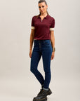 Toxik3 super stretch wrinkled slim denim jean pants with cuffed buttons