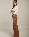 Pantalon droit vinyle - Zazi