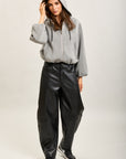 Toxik3 pantalon balloon simili cuir