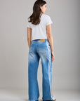 Toxik3 pantalon jean wide délavé denim stretch sport