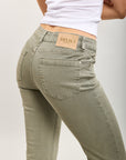 Pantalones vaqueros acampanados de denim elástico Toxik3
