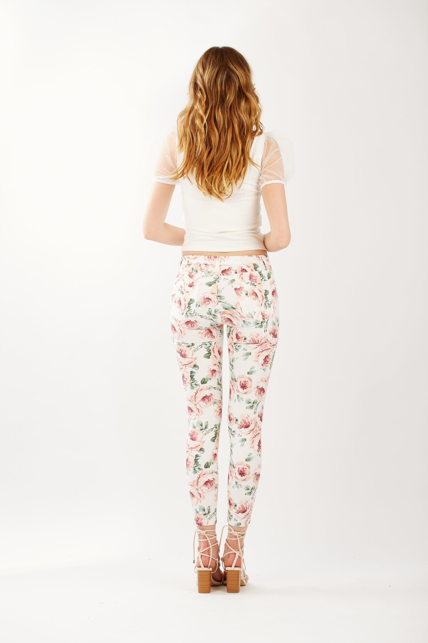 Flower print pants - Frida