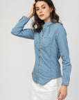 Chemise denim rayure - Dol - TOXIK3
