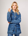 Veste jean boutons - Zanon - TOXIK3
