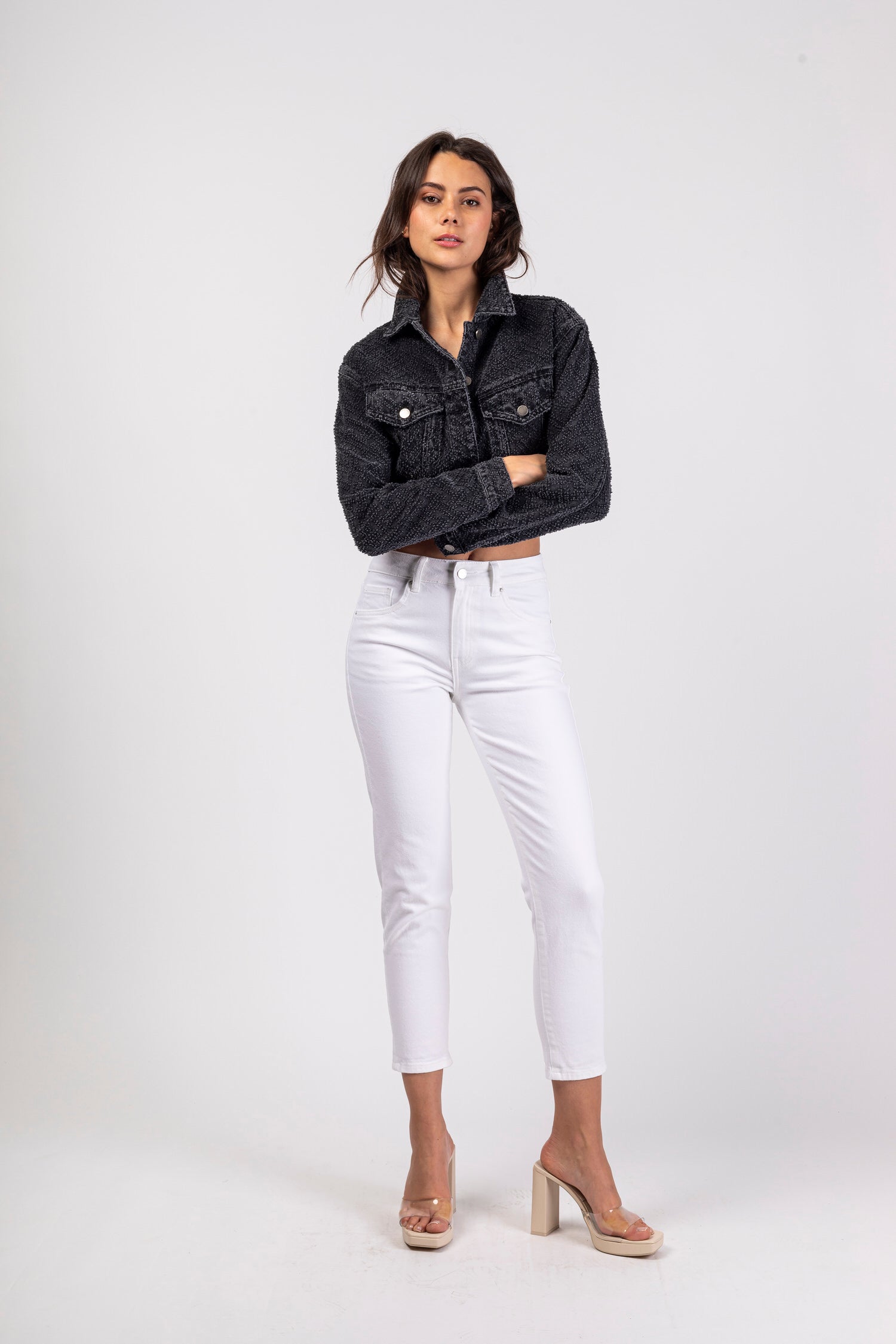 Short jeans jacket - Sista
