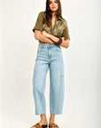 Toxik3 ballonjeansbroek Lyocell studdetails