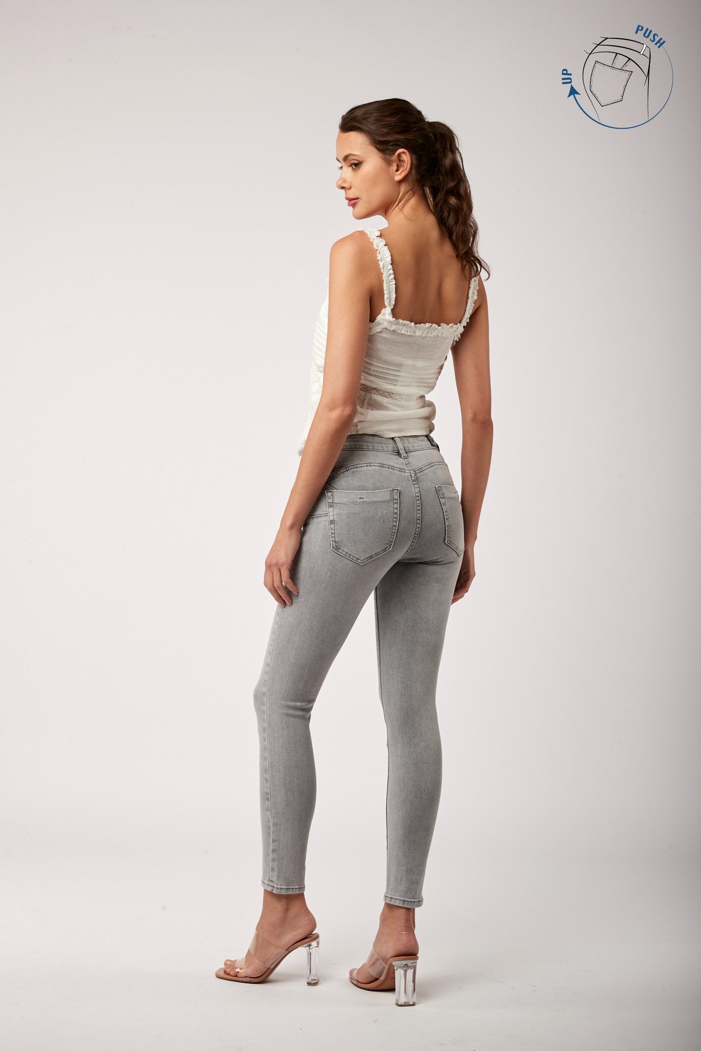 Smalle push-upjeans - Urly