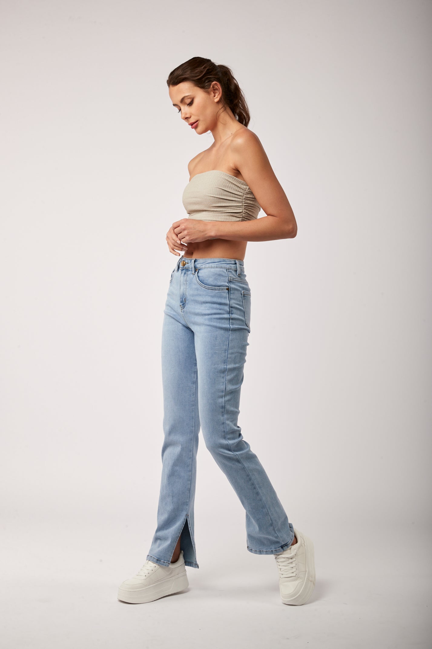 Light listed jeans - Mel