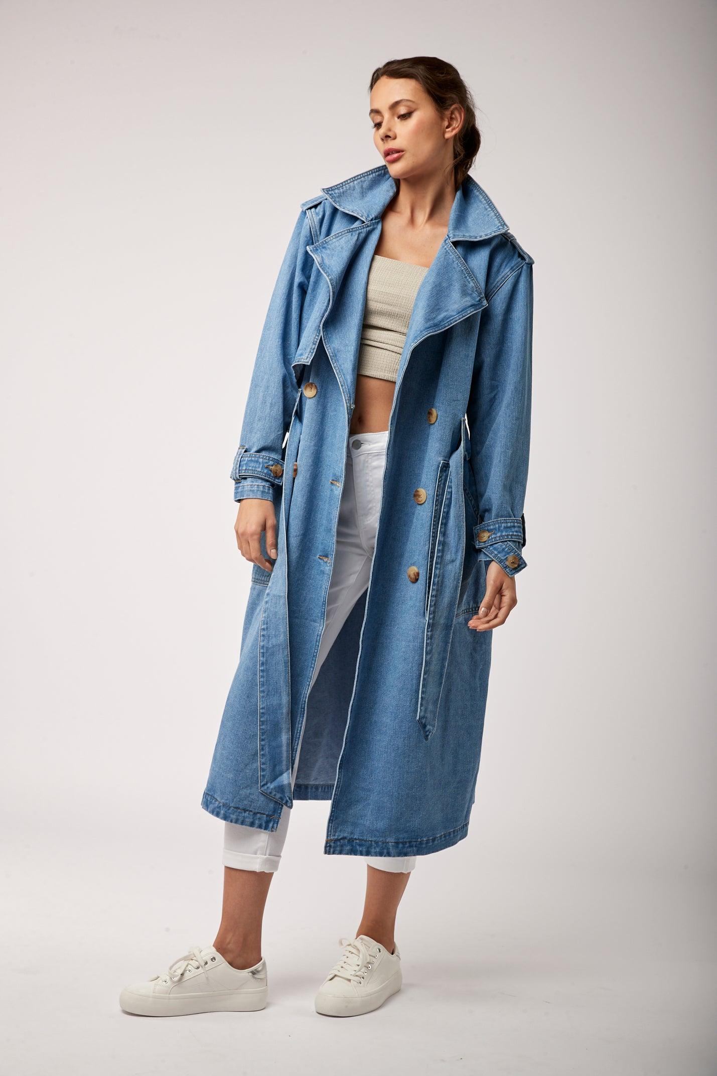 Trench en jean - Smith - TOXIK3
