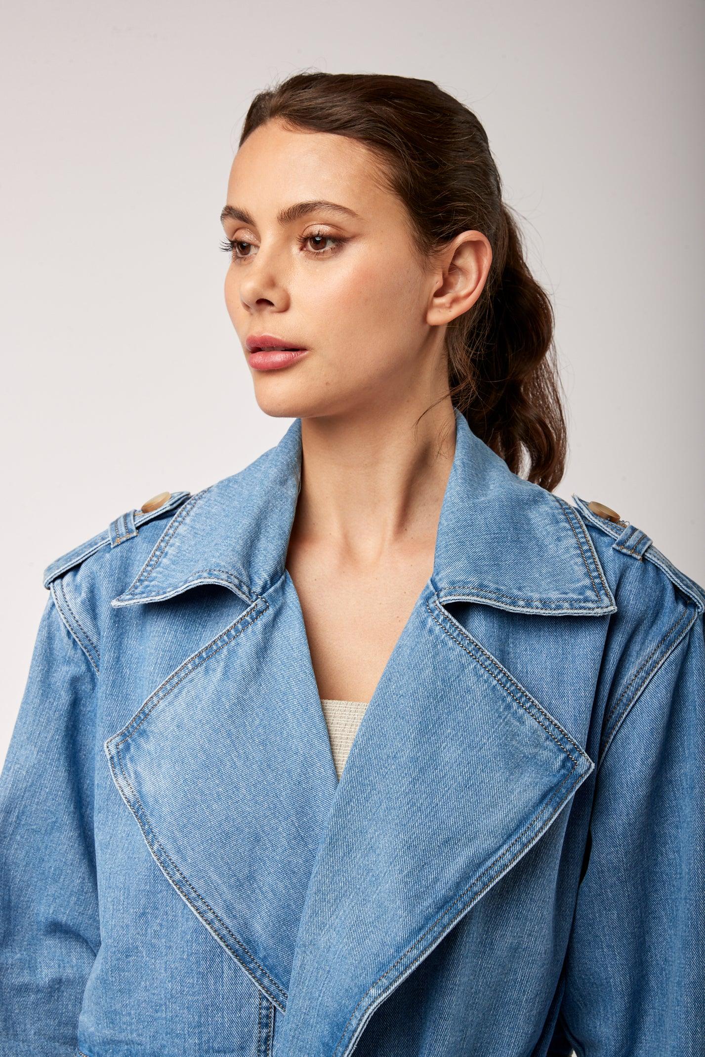 Trench en jean - Smith - TOXIK3